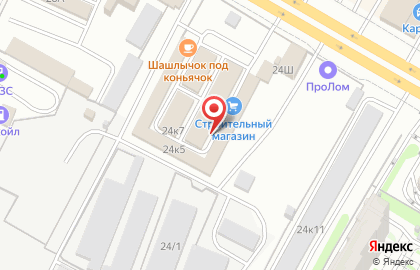 Магазин автозапчастей Моторлэнд в Заводском районе на карте