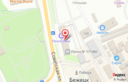 Салон связи МегаФон на Советской площади на карте
