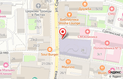 Ресторан быстрого питания KFC в Красносельском районе на карте