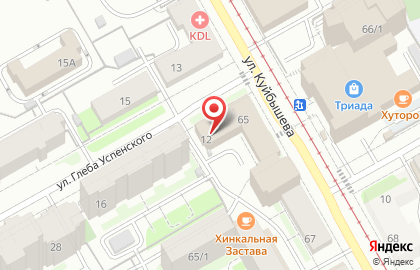 Мебельный салон в Перми на карте