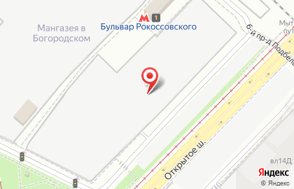 Ювелирный салон Диаманд на Бульваре Рокоссовского на карте