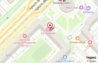 Сервисный центр Apple Pie на проспекте Вернадского на карте
