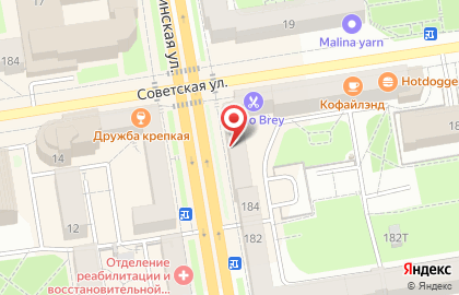 Магазин Мир тканей на Пушкинской улице на карте