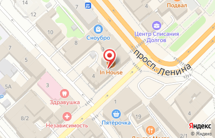 Магазин тканей Кутюр на карте