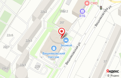 Магазин ОнЛайн Трейд на Вешняковской улице на карте