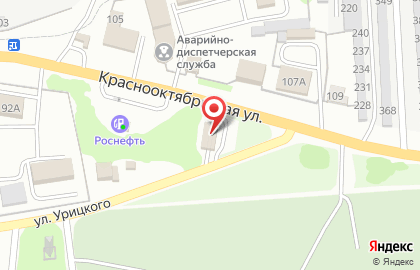 Автомойка Нептун, автомойка на Краснооктябрьской улице на карте