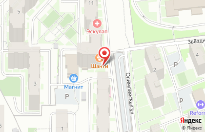 Кафе Shanti на карте