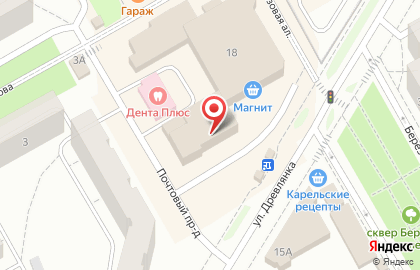 Кафе Уют в Петрозаводске на карте