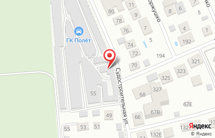Торгово-производственная компания Комфорт на Судостроительной улице на карте