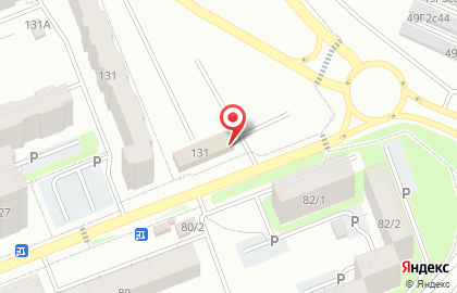 Автостоянка в Красноярске на карте