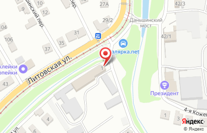 Торговая компания НеоПласт на 1-й Прогонной улице на карте