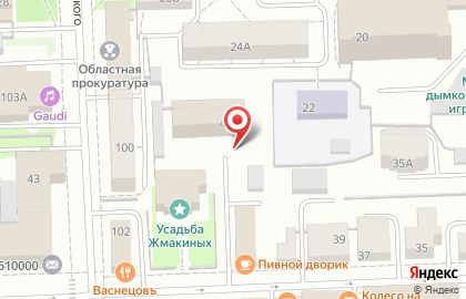 Управление вневедомственной охраны, Управление МВД России по Кировской области на карте