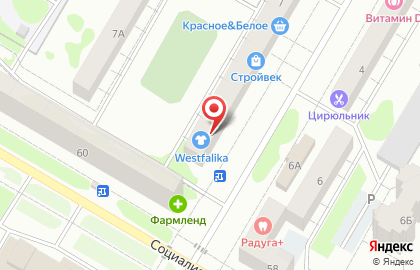 Продуктовый магазин Аладдин на улице Победы на карте