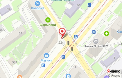 Кафе Doner City в Вахитовском районе на карте