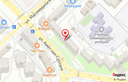 Лечебно-диагностический центр Здоровье в Каспийске на карте