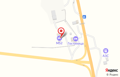 Гостиница М52 на карте