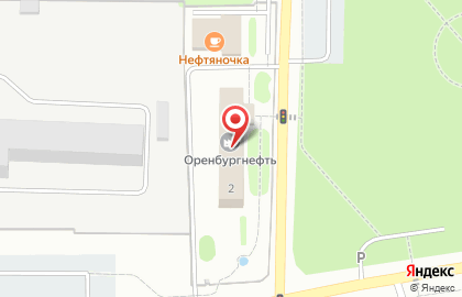 Оренбургнефть, нефтедобывающая компания на карте