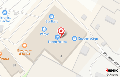Сервисный центр Pedant.ru в Железнодорожном тупике на карте