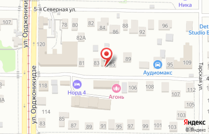 Автокомплекс Ресто на карте