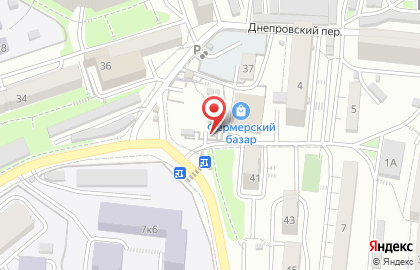 Продуктовый магазин Гастрономчик в Первореченском районе на карте