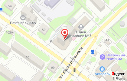 Магазин Техас на улице Мира на карте