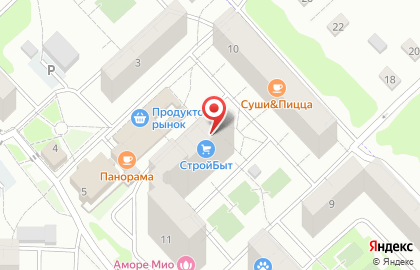 Магазин хозяйственных товаров СтройБытЦентр на карте
