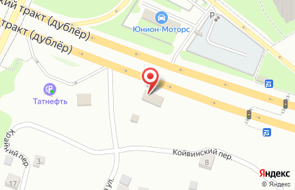 Магазин по продаже и ремонту раций Радиосила-Екатеринбург в Октябрьском районе на карте