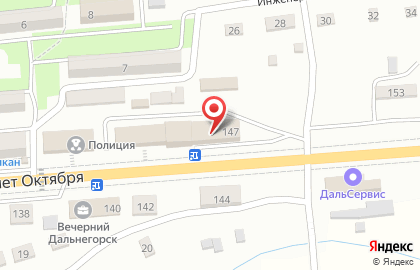 Гиперавто в Дальнегорске на карте