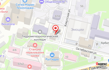 Магазин №1 в Фрунзенском районе на карте