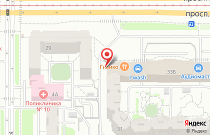 Фитнес-клуб MetroFitness на проспекте Ямашева на карте