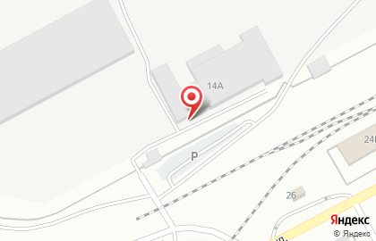 Контейнерный терминал ВСК на карте