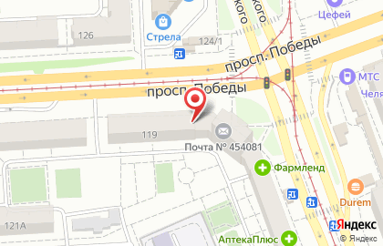 Магазин рыбы в Челябинске на карте