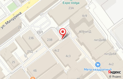 Автостоянка в Самаре на карте