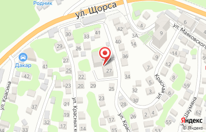 Туапсинская станция юных техников, МБОУ в Туапсе на карте