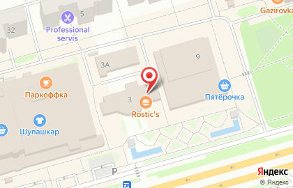 АКБ Росбанк на проспекте Тракторостроителей на карте