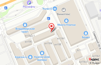 Магазин Теплый пол в Москве на карте
