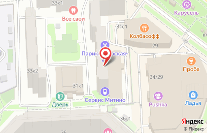 Хорошие-кухни.рф на Митинской улице на карте