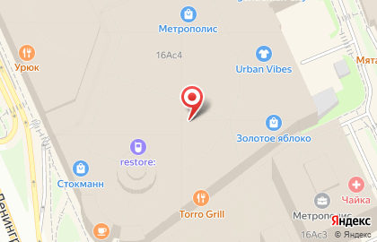 Сеть бургерных #farш на Ленинградском шоссе на карте