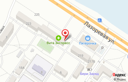 Продуктовый магазин в Волгограде на карте