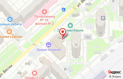 Минимаркет компьютерной техники Орион трейд на карте