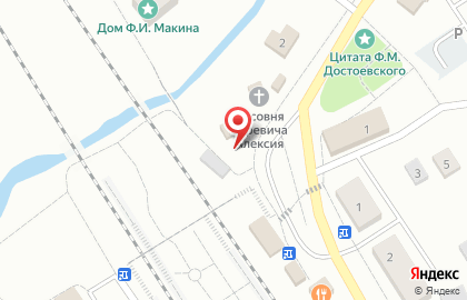 Киоск по продаже хлебобулочных изделий на карте