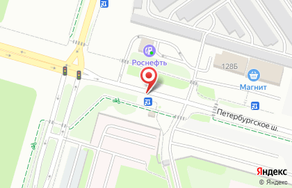 Салон связи МегаФон на Петербургском шоссе на карте