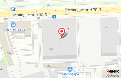 Блинная на Молодёжном проезде, вл7 на карте