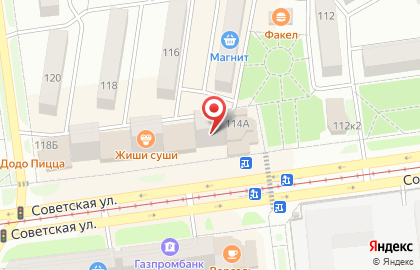Пекарня Хлебничная на Советской улице на карте