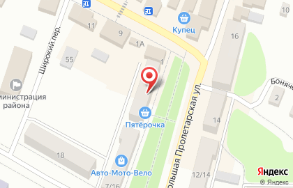 Супермаркет Пятёрочка в Иваново на карте