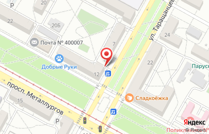 ООО Меридиан в Краснооктябрьском районе на карте