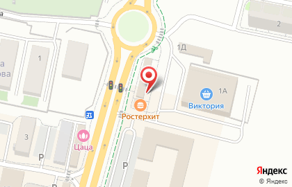 Магазин постельных принадлежностей на Каштановой улице на карте