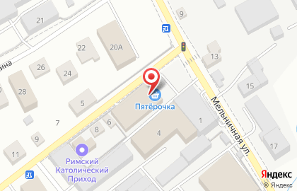 Оптово-розничный магазин Балерс на Деповской улице на карте