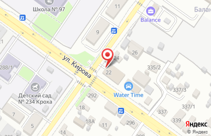 Тёплая автомойка самообслуживания 150 bar в Октябрьском районе на карте