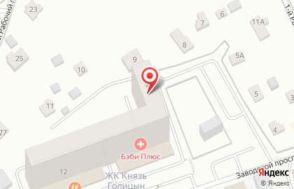 Образовательный центр Центр Магистра на Заводском проспекте на карте